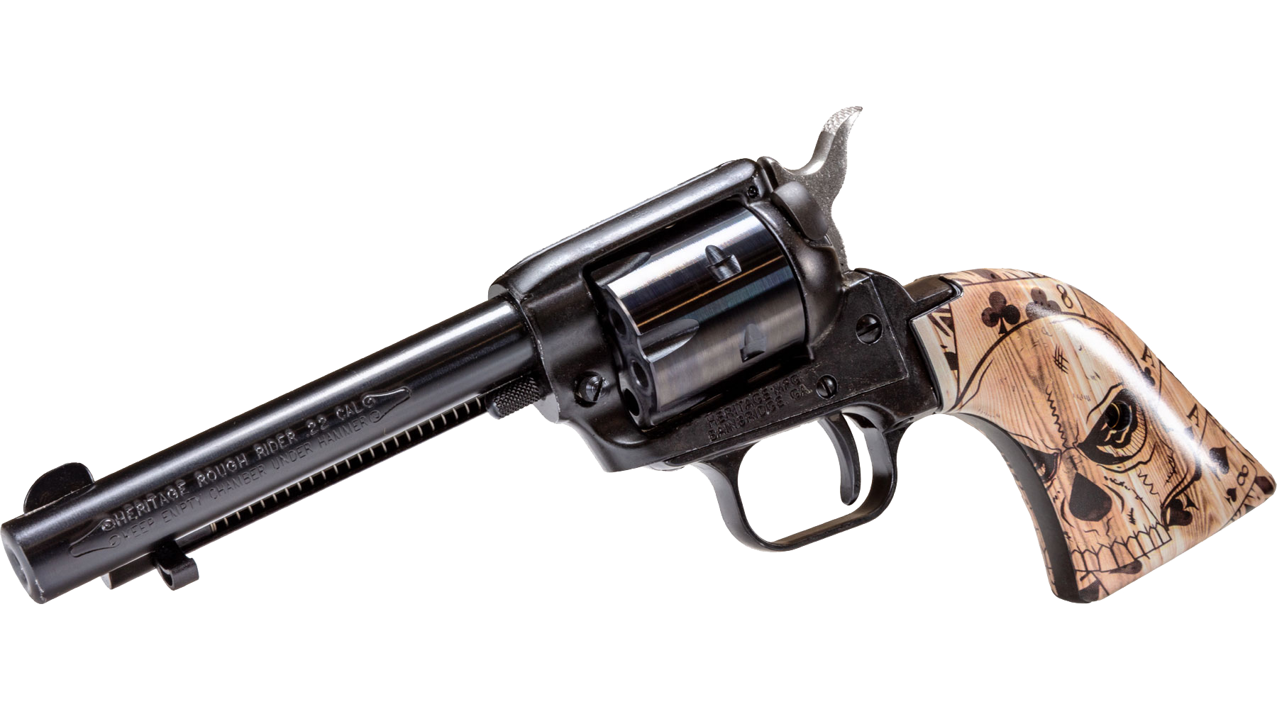 4.75" Rough Rider® .22 LR Black Standard Dead Man's Hand 