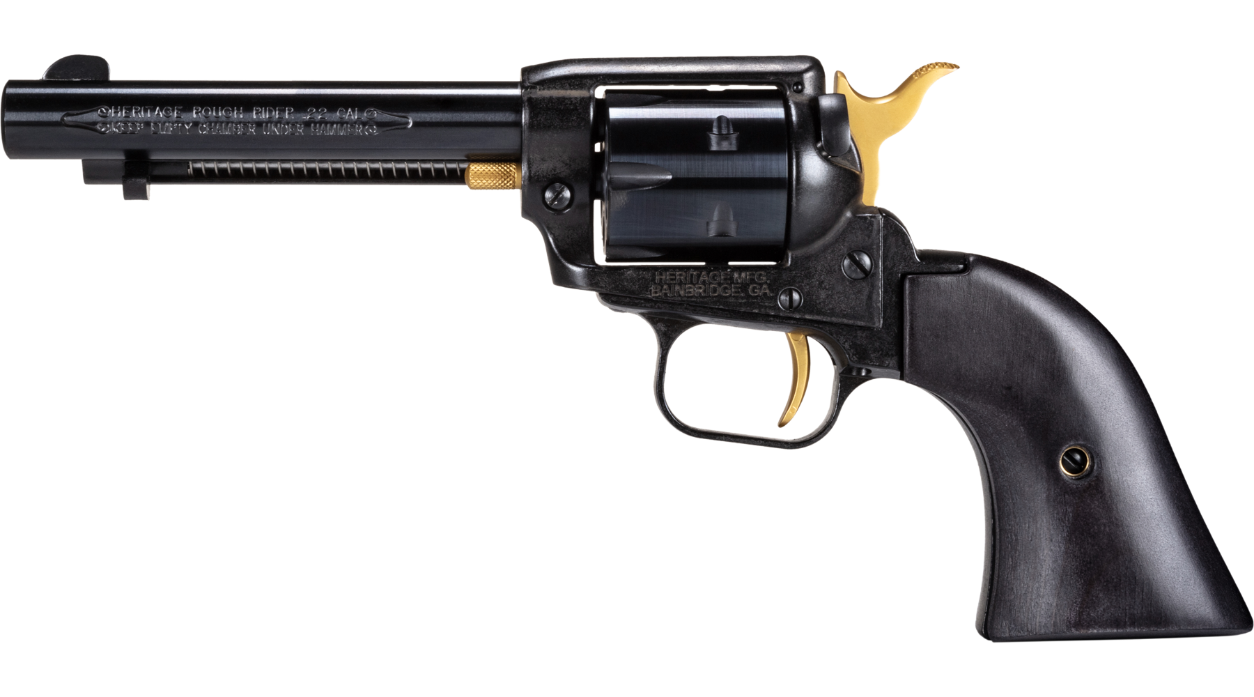 4.75" Rough Rider® .22 LR  Gold Accent