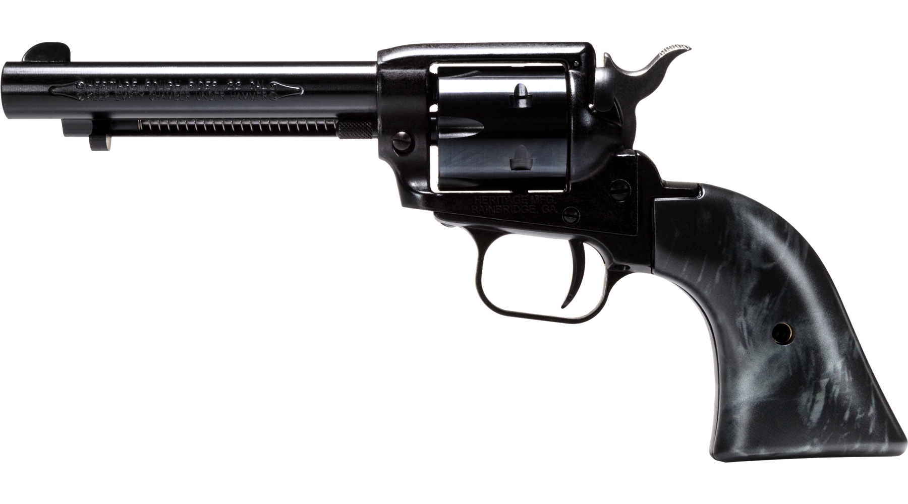 4.75" Rough Rider® .22 LR  Black Pearl