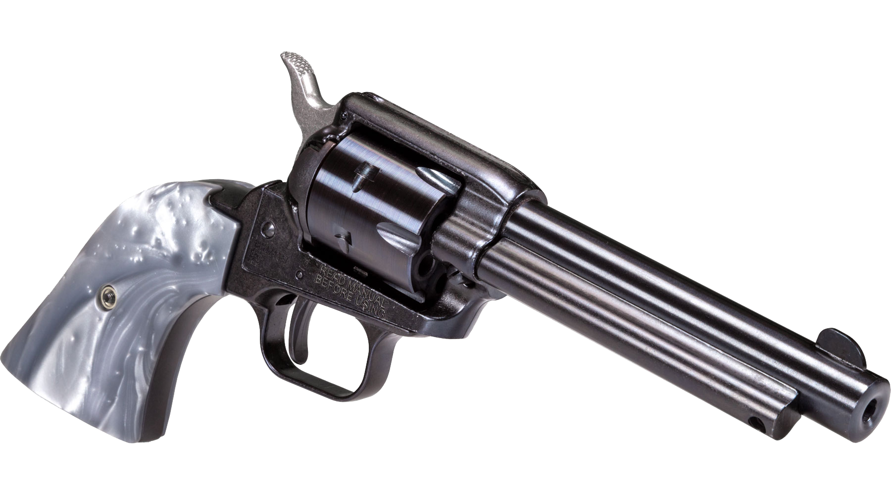 4.75" Rough Rider® .22 LR Black Standard Altamont® Gray Pearl 