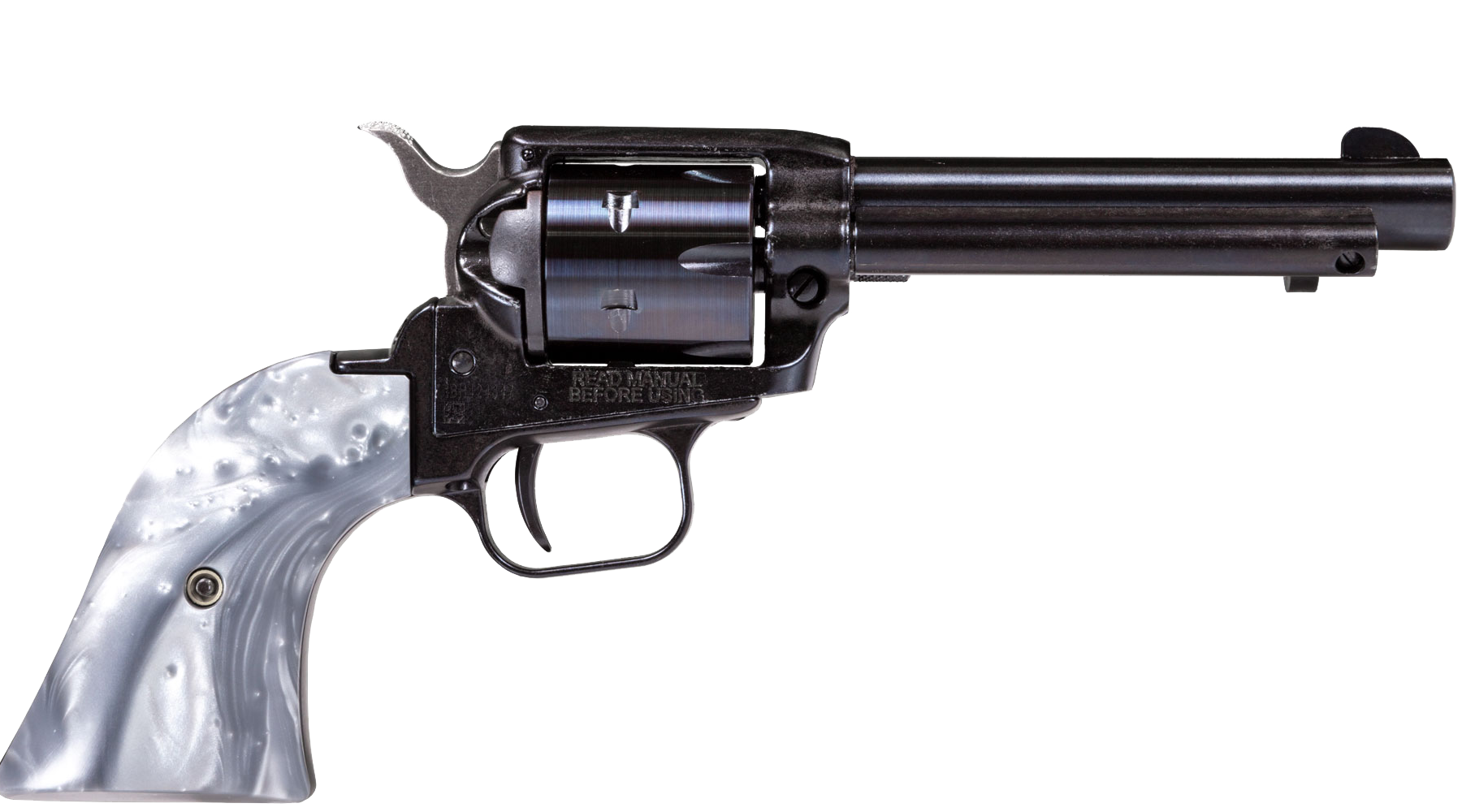 4.75" Rough Rider® .22 LR Black Standard Altamont® Gray Pearl 