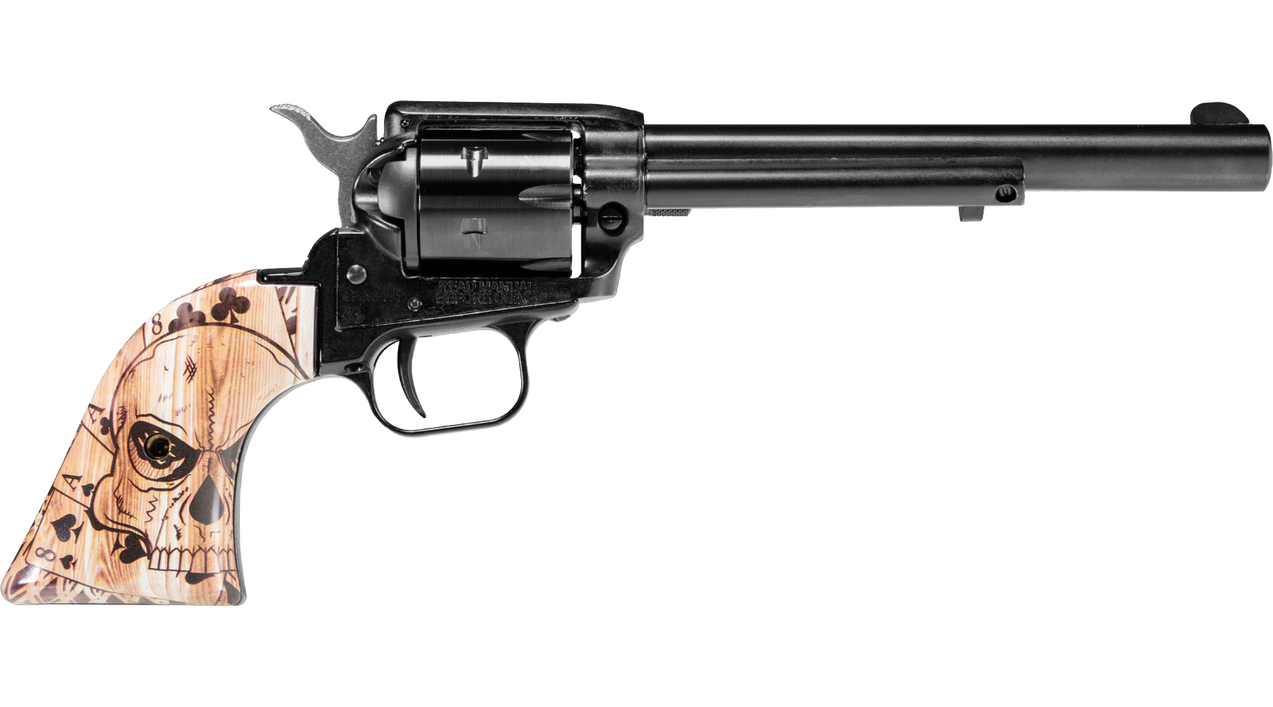 6.5" Rough Rider® .22 LR Black Standard Dead Man's Hand 