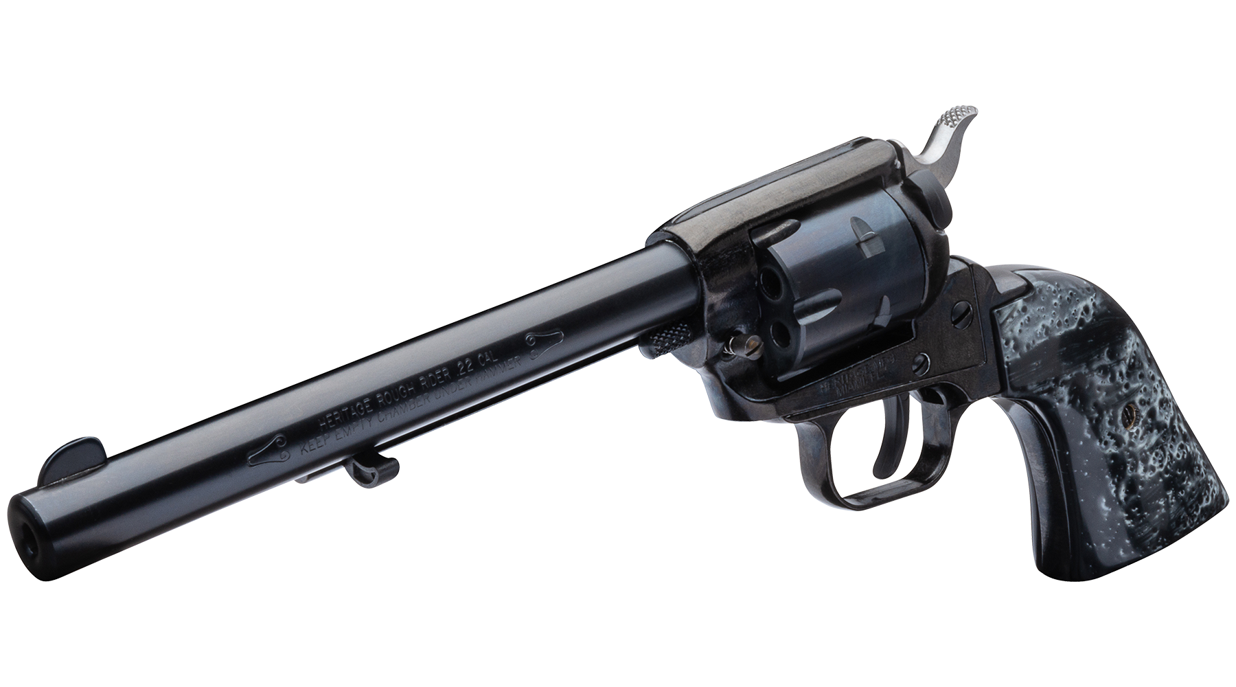 6.5" Rough Rider® .22 LR Black Standard Black Pearl