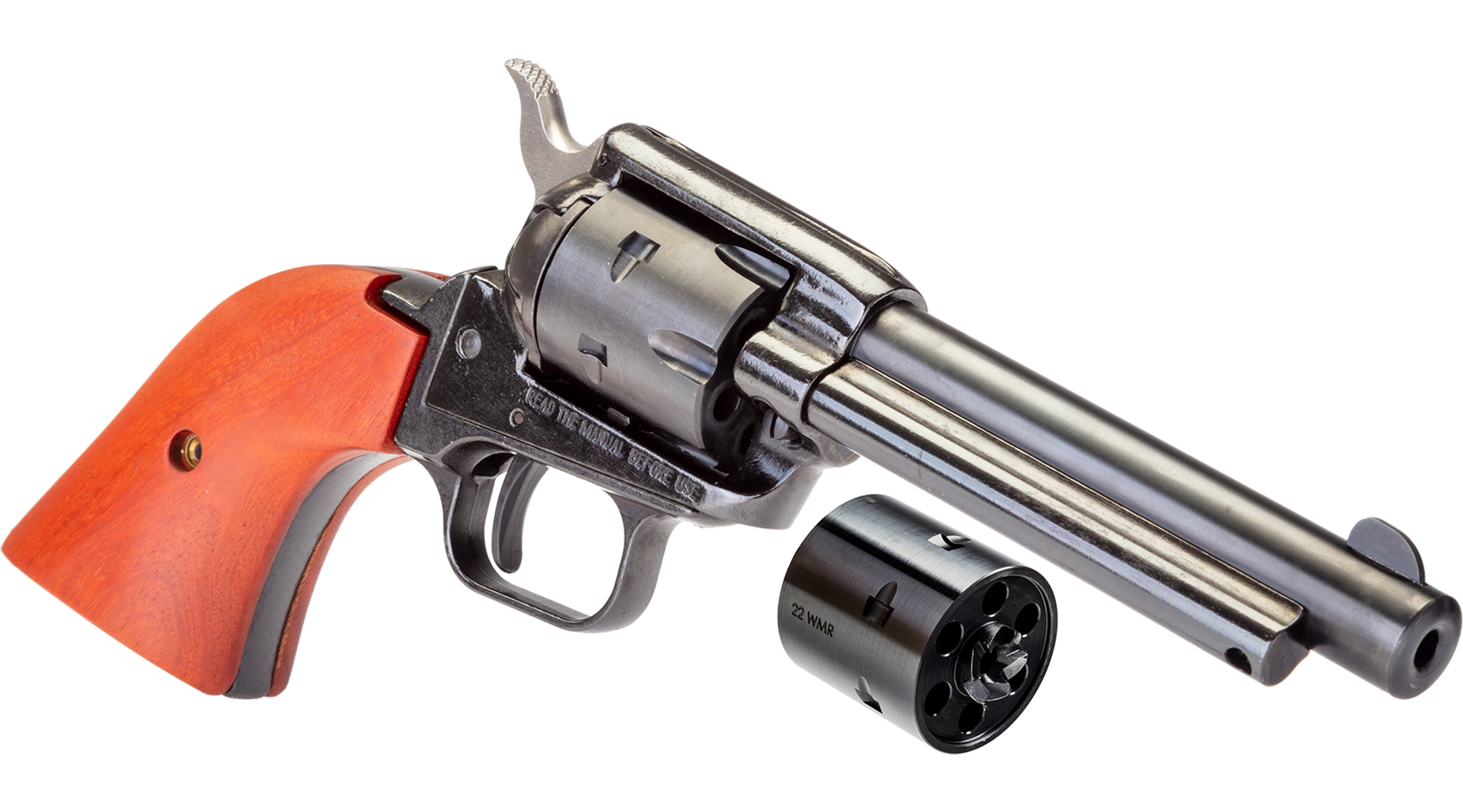 Heritage Rough Rider American Flag Single-Action Revolver Two-Cylinder  Combo