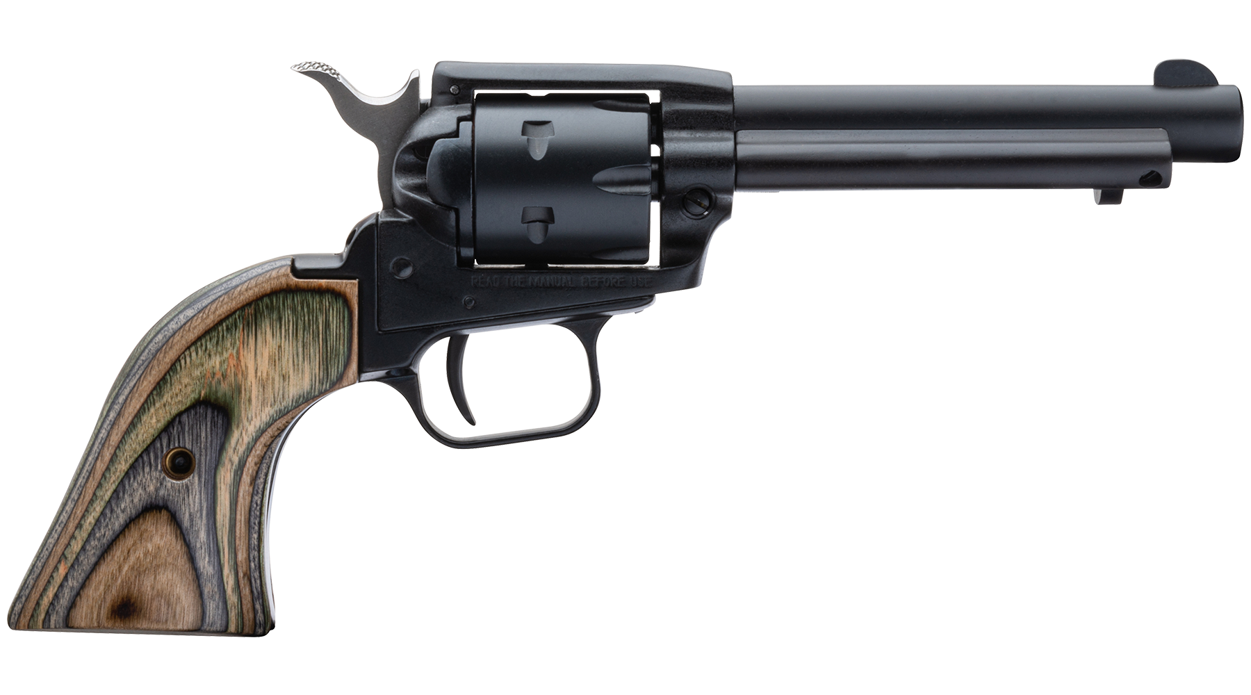 4.75" Rough Rider® .22 LR / .22 WMR Black Satin Camo Laminate 