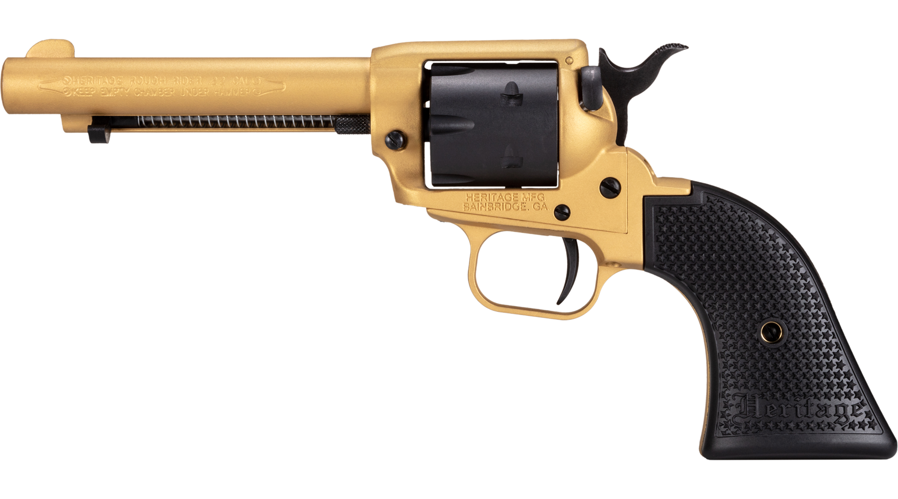 4.75" Rough Rider® .22 LR  Cerakote Gold