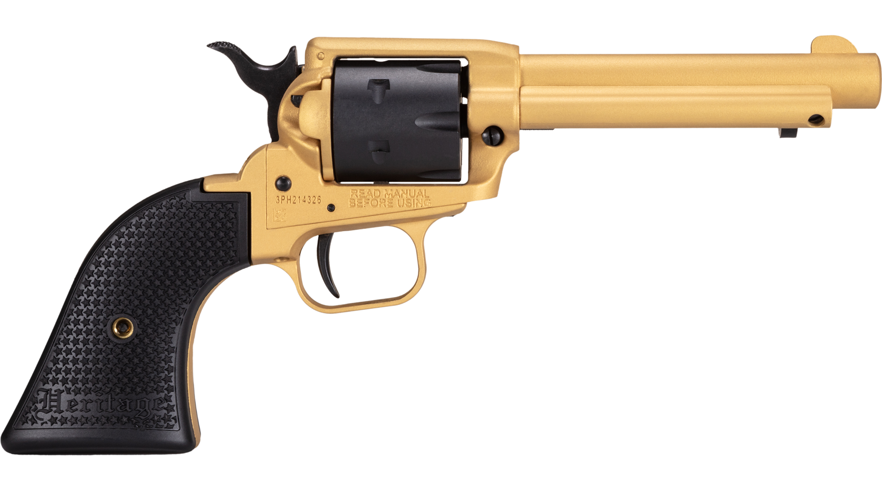 4.75" Rough Rider® .22 LR  Cerakote Gold