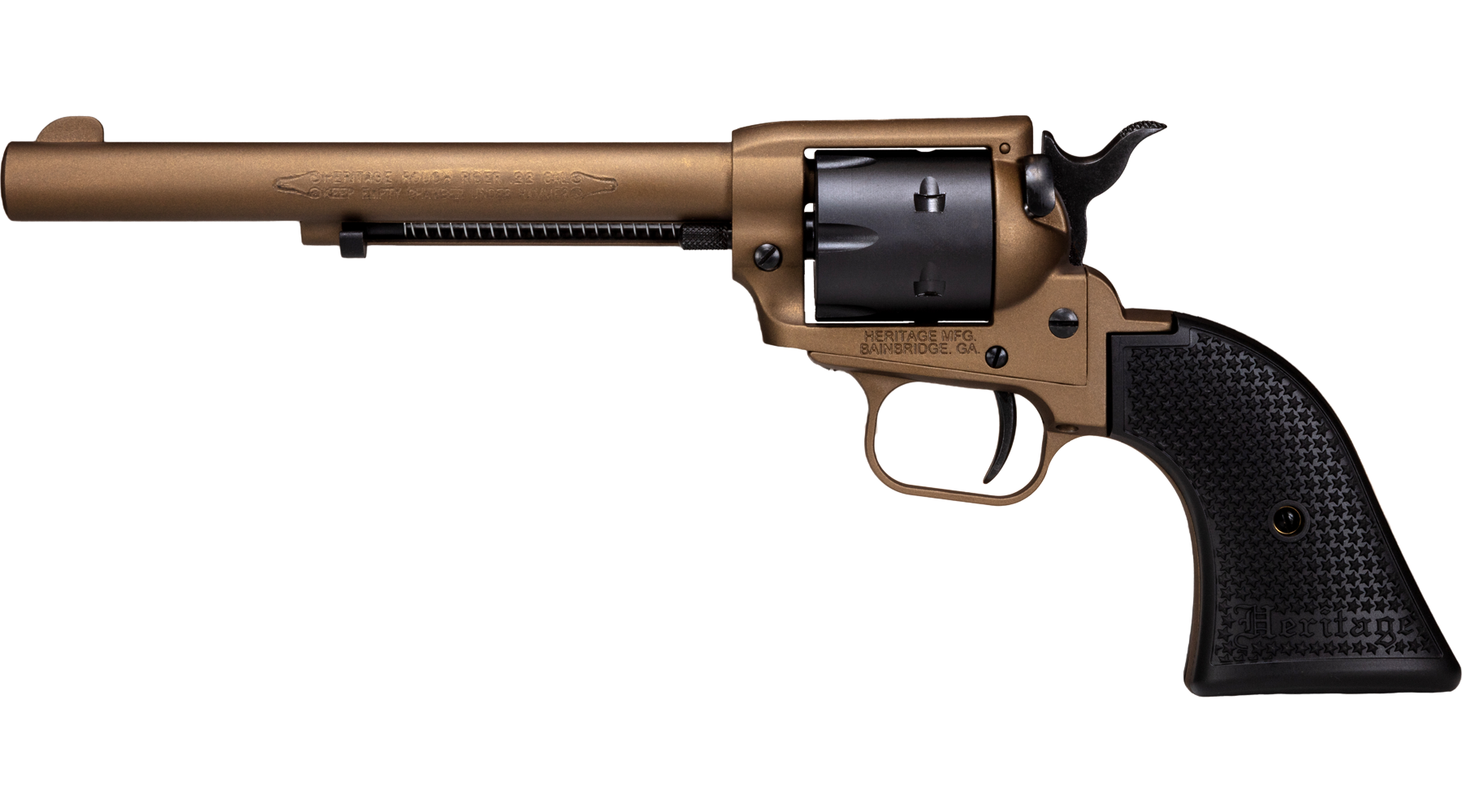 6.55" Rough Rider® .22 LR  Steel Burnt Bronze