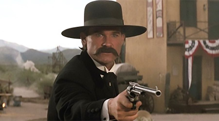 Kurt Russel as Wyatt Earp in Tombstone (1993)